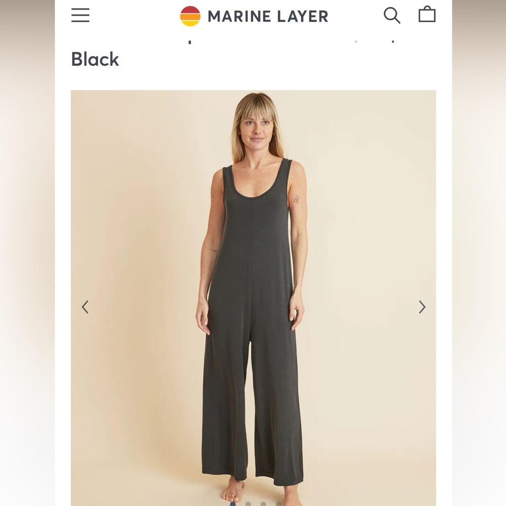 Marine Layer Luxe Rib Jumpsuit